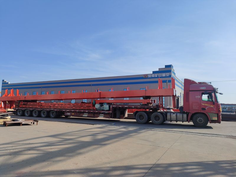 電動(dòng)葫蘆門(mén)式起重機(jī)  2臺(tái) MHxh10t—24m 制作完成，發(fā)往湖北交付客戶(hù)使用